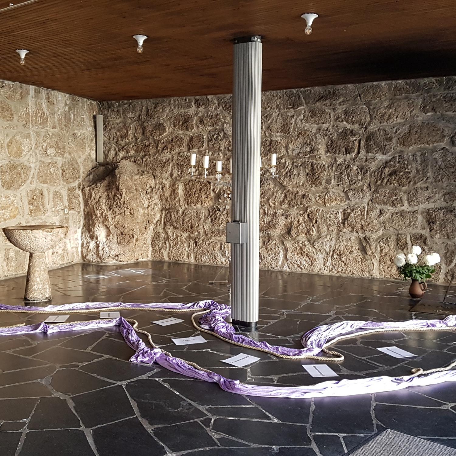 Ein Ausschnitt aus dem liturgischen, begehbaren Jahreskreis - die Fastenzeit