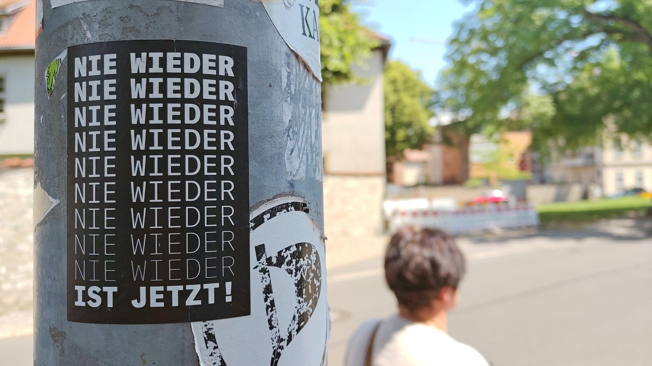 Nie wieder ist jetzt!