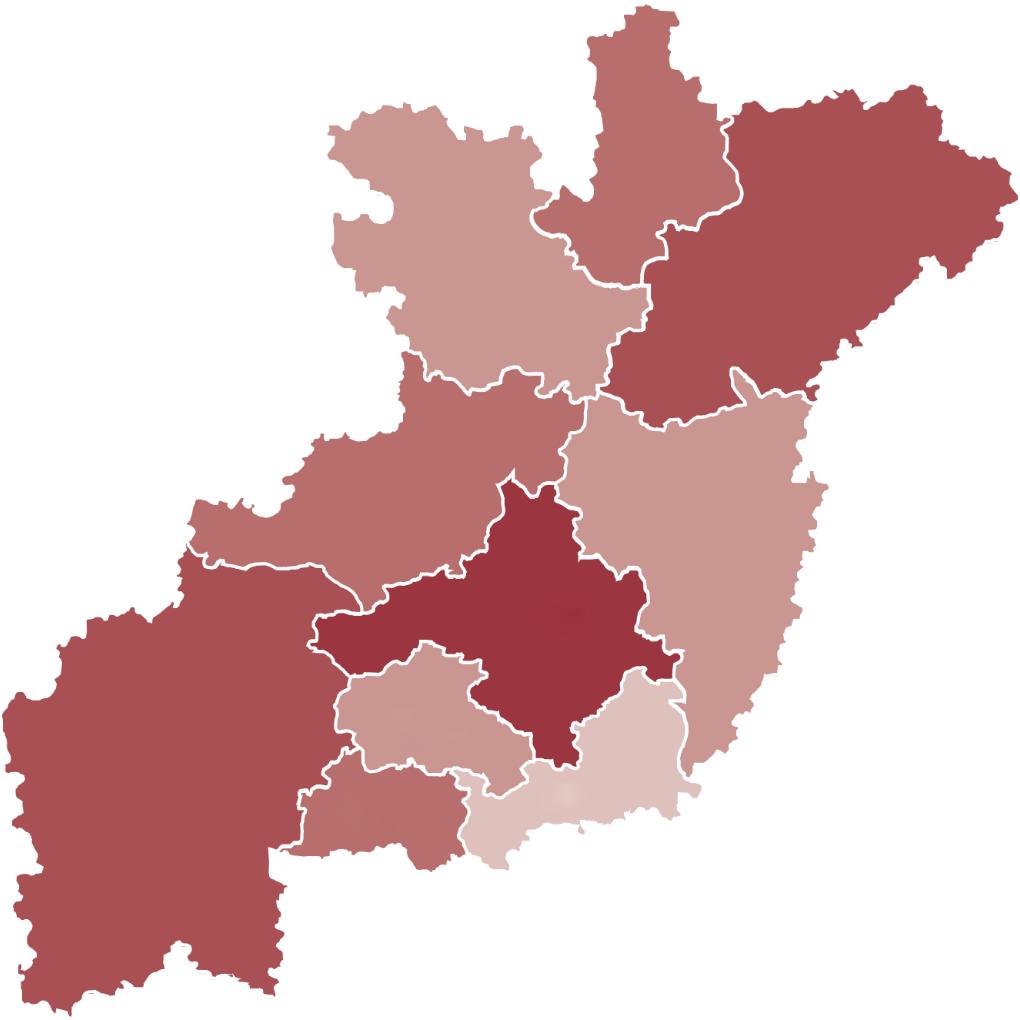 Bistumskarte Erzbistum Bamberg