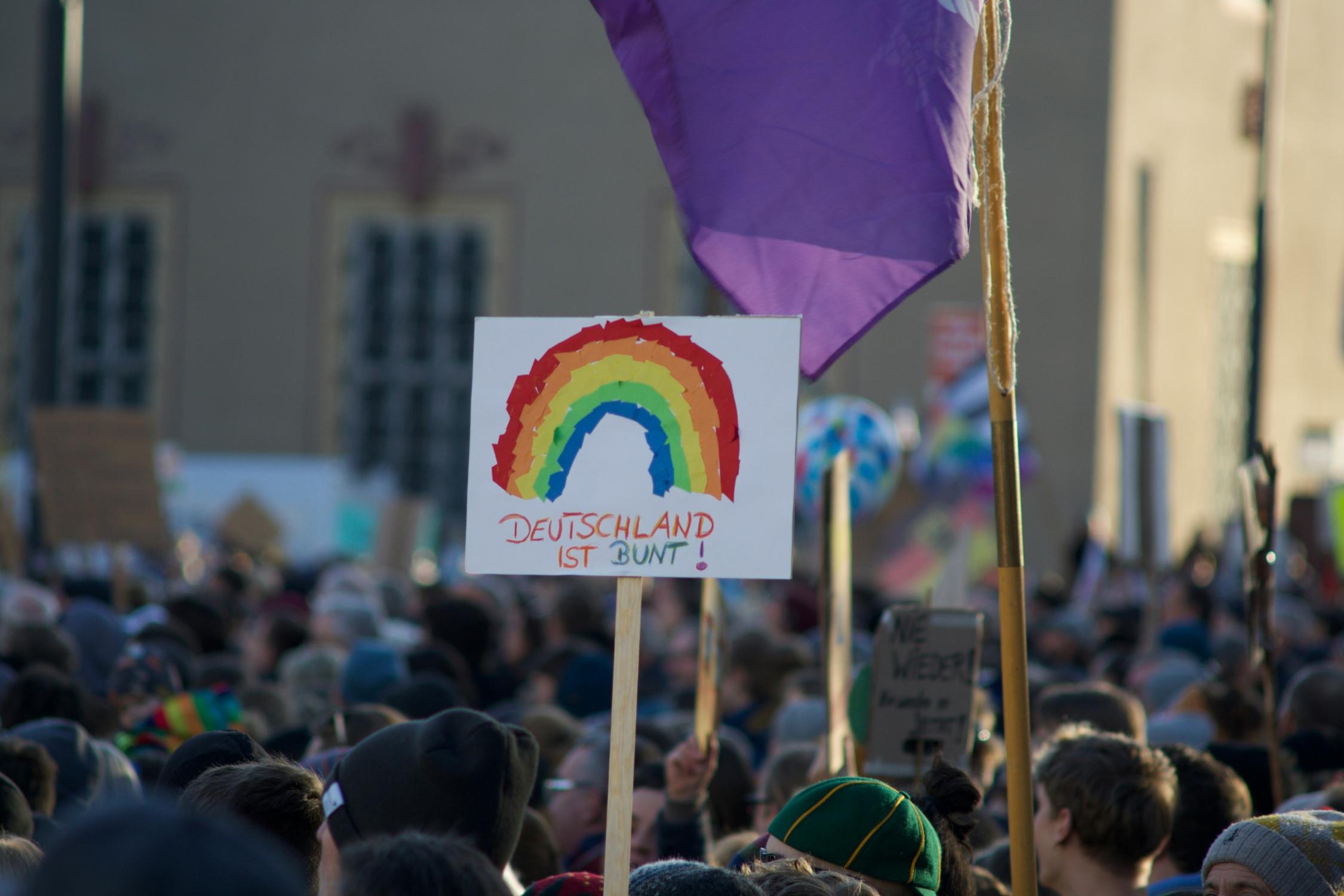 Demo gegen Rechts