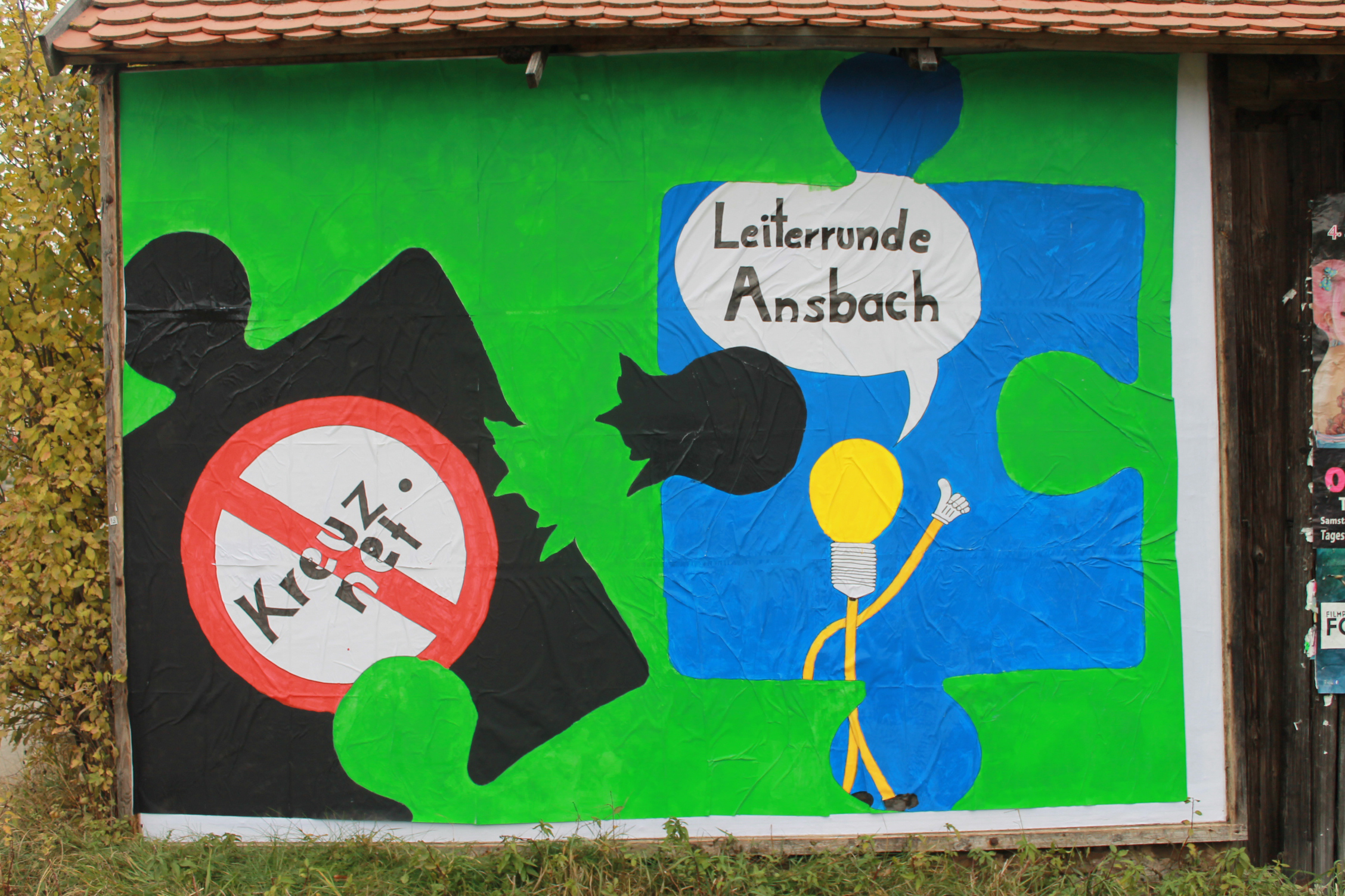 Plakatwand Ansbach