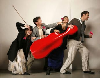 Musiker von Katzenjammer und Geranien (16.04.2010)