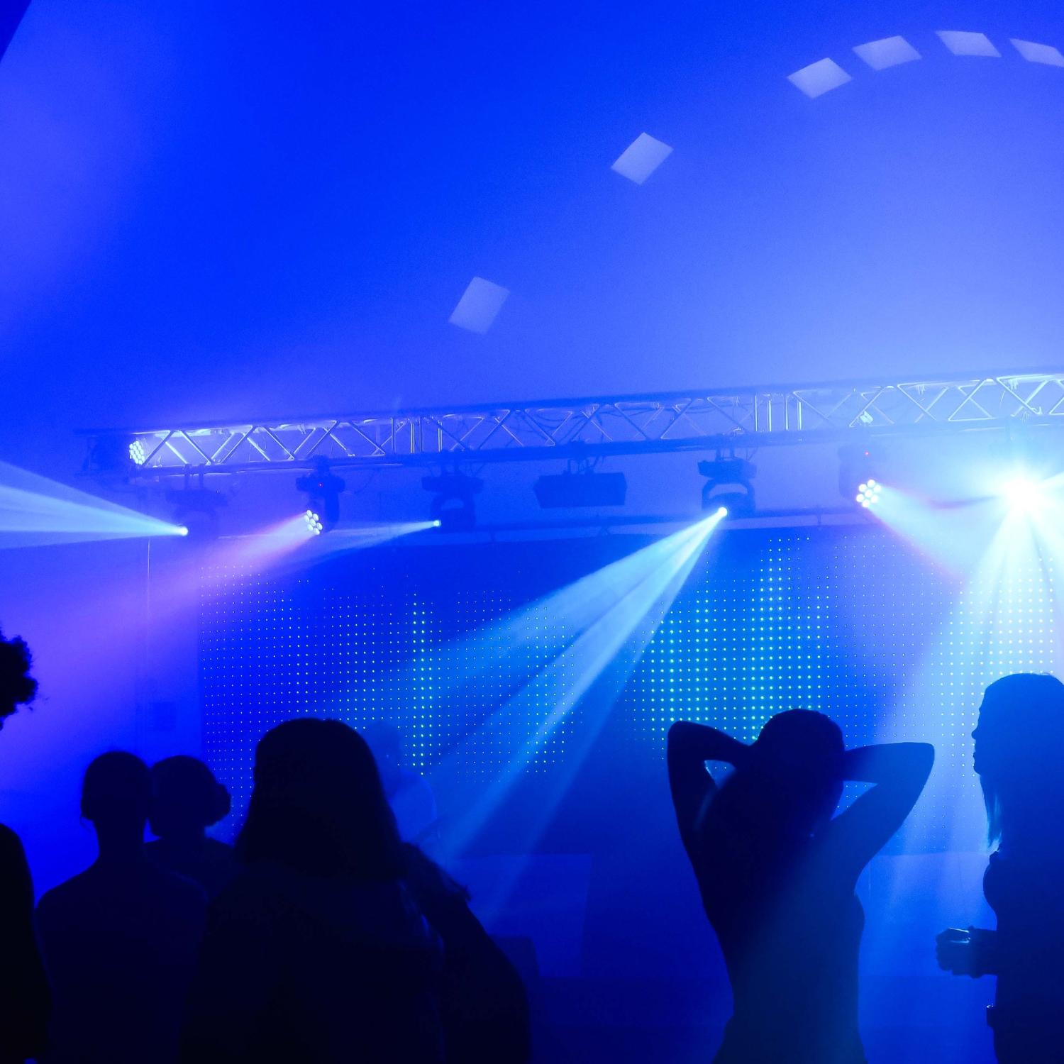 Disco Church im Jugendhaus Burg Feuerstein.