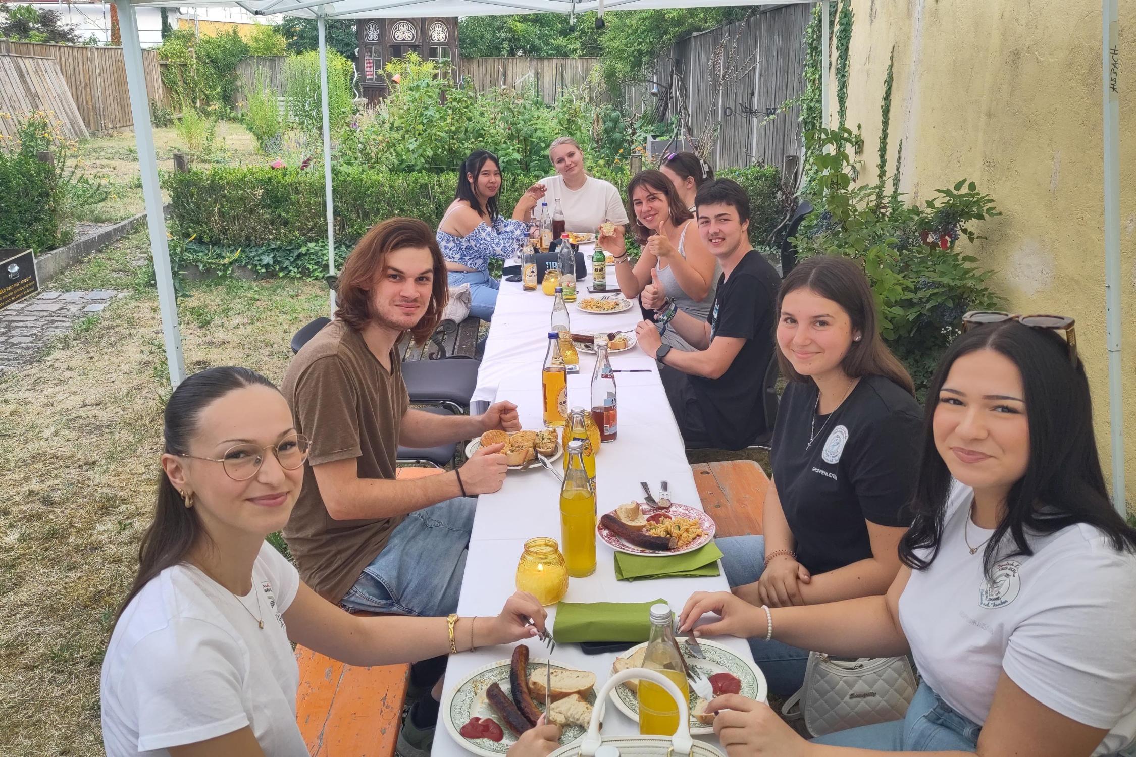 Ehrenamtsgrillen in Ansbach