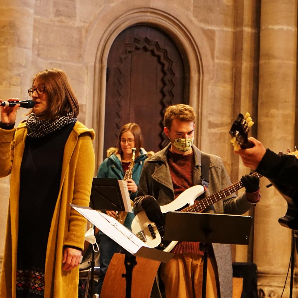 Eröffnung Dreikönigssingen 2021