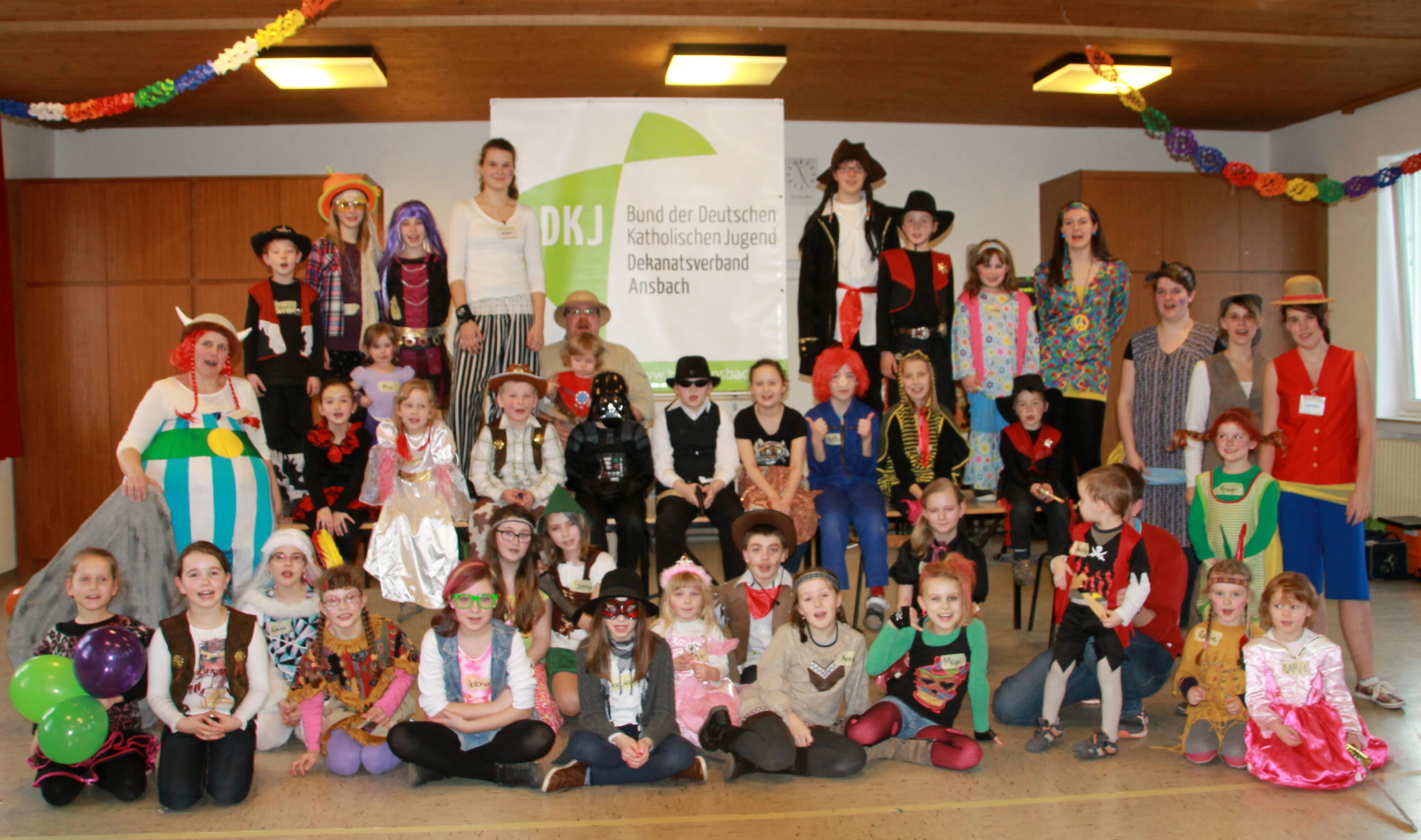 Kinderspaß in Virnsberg - Faschingsausgabe 2014