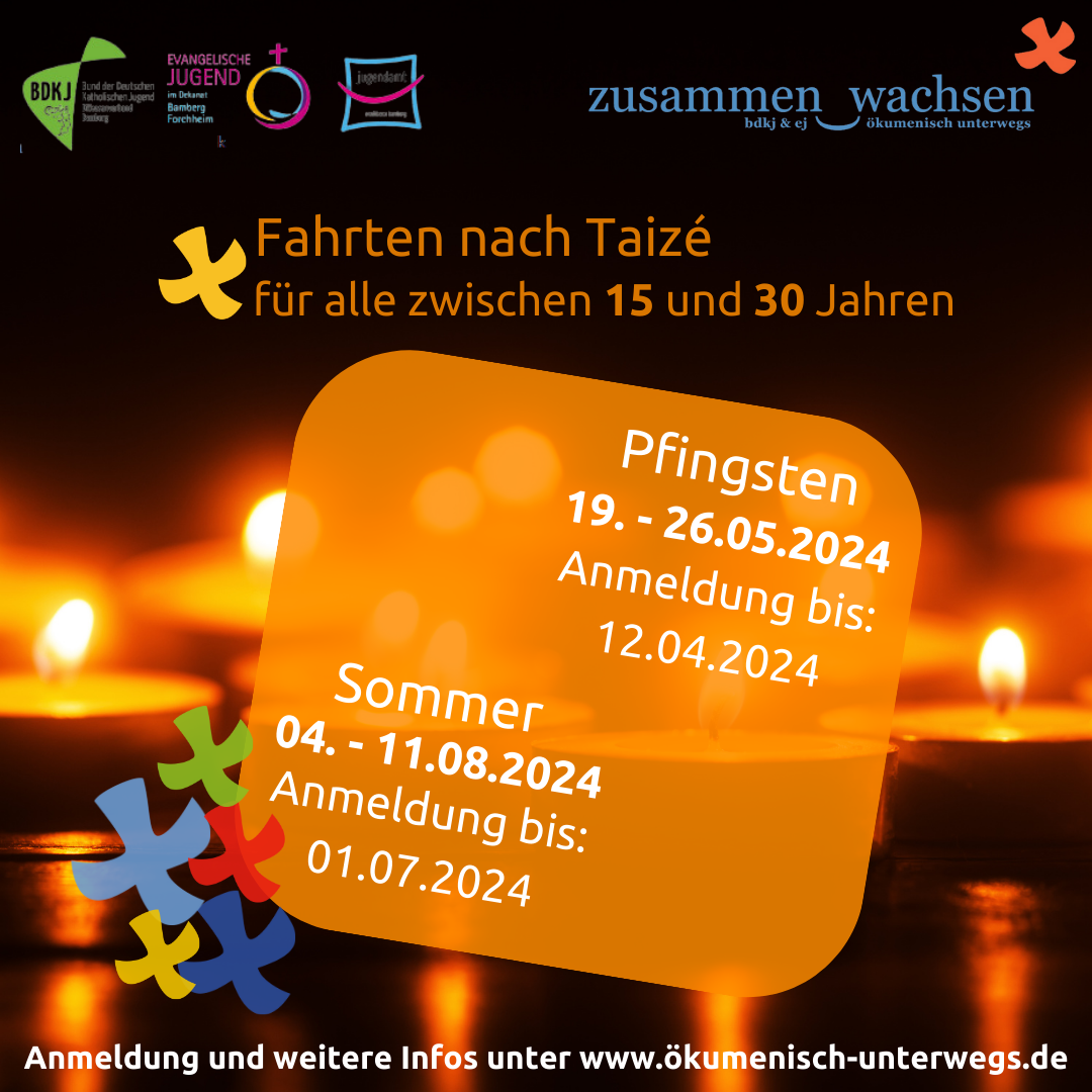 Fahrten nach Taizé 2024