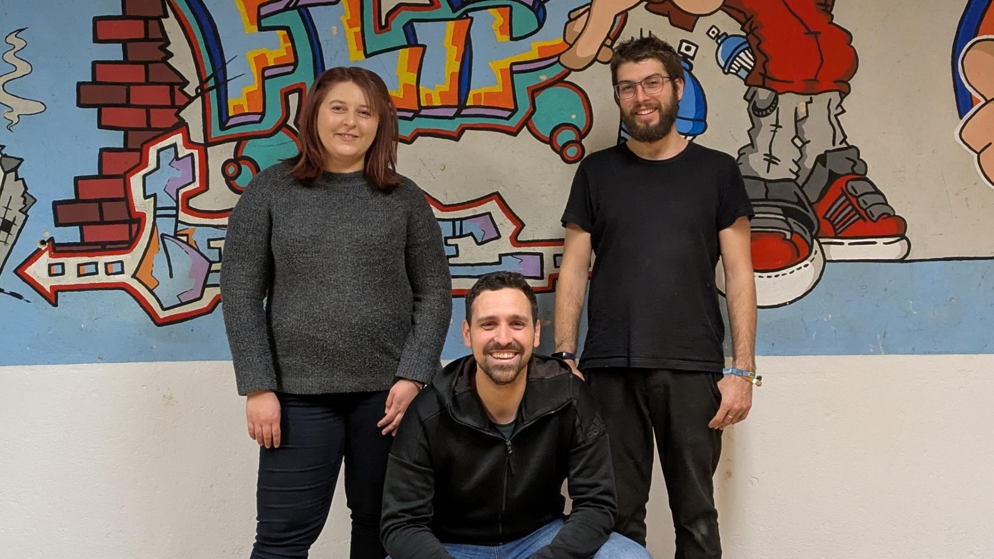 Team des Flip (v.l.): Lidia Gleim, Florian Maqua, Lukas Laschtowitz.
