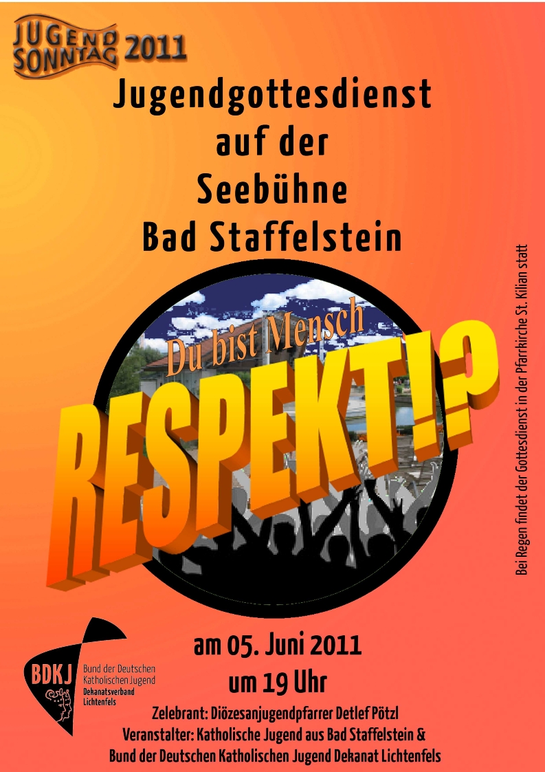 Flyer Jugendsonntag 2011