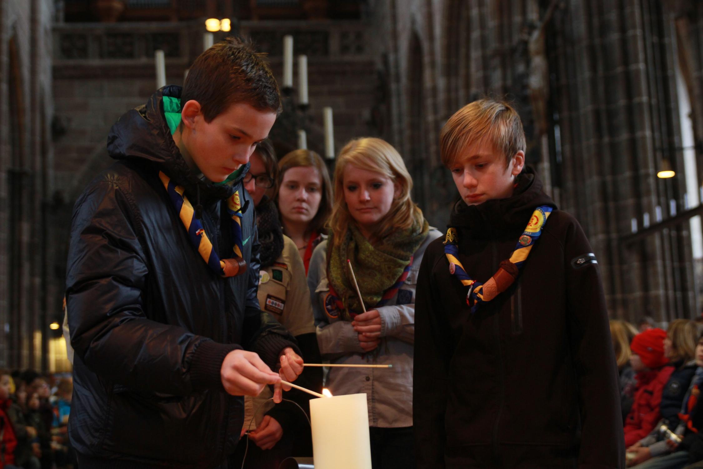 Friedenslicht 2012