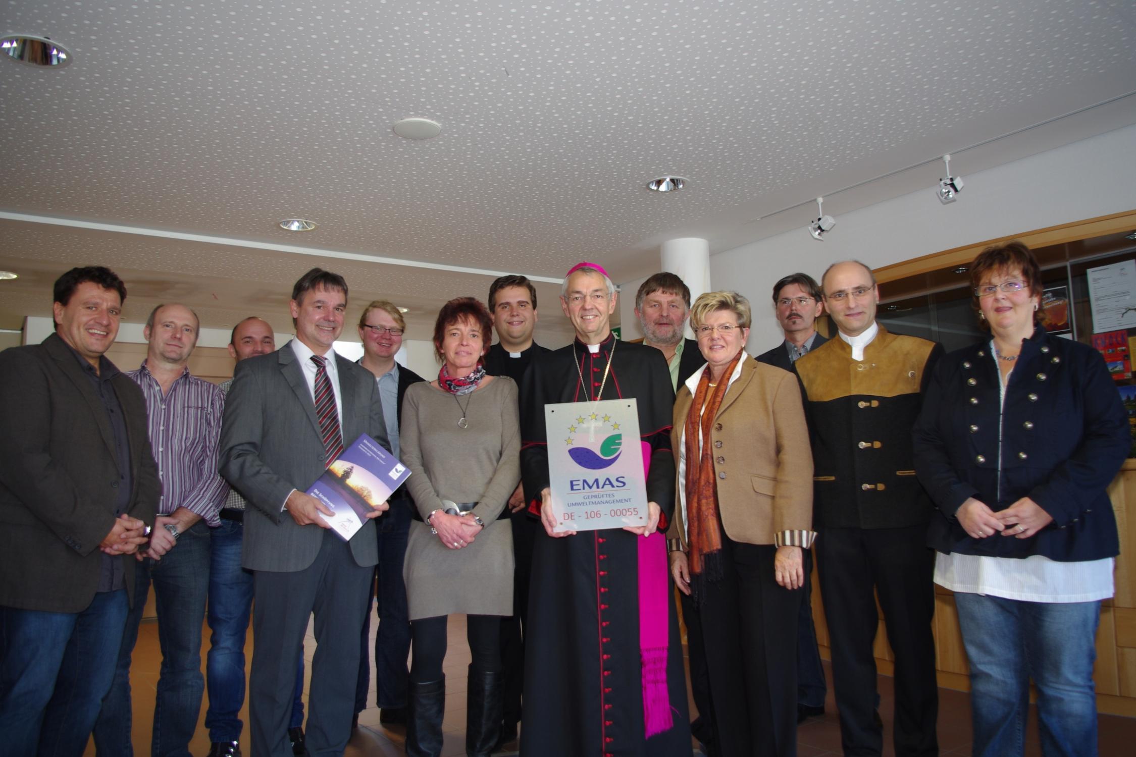 Gruppenbild EMAS Feier Am Knock