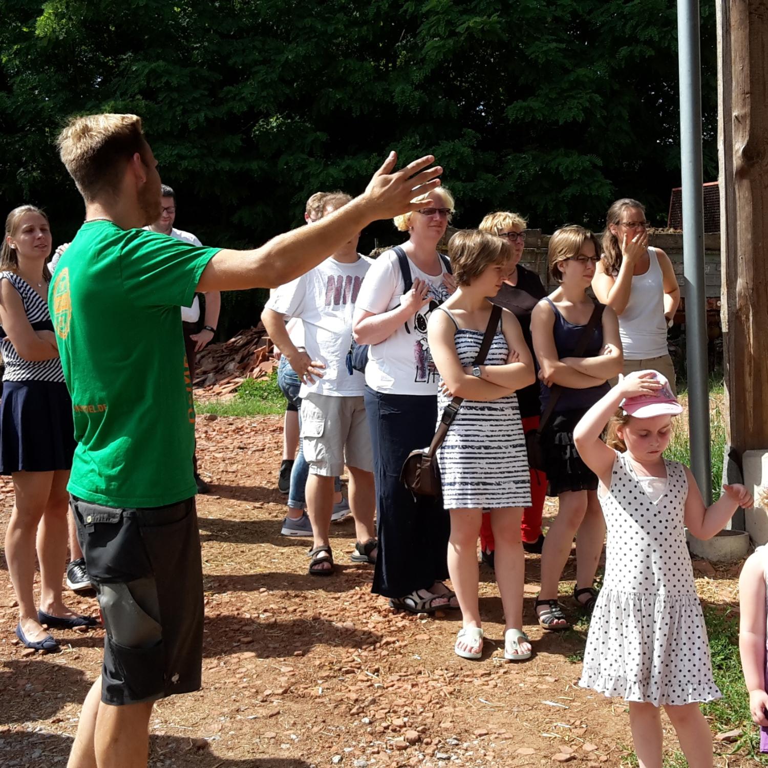 Bauernhof-Gottesdienst