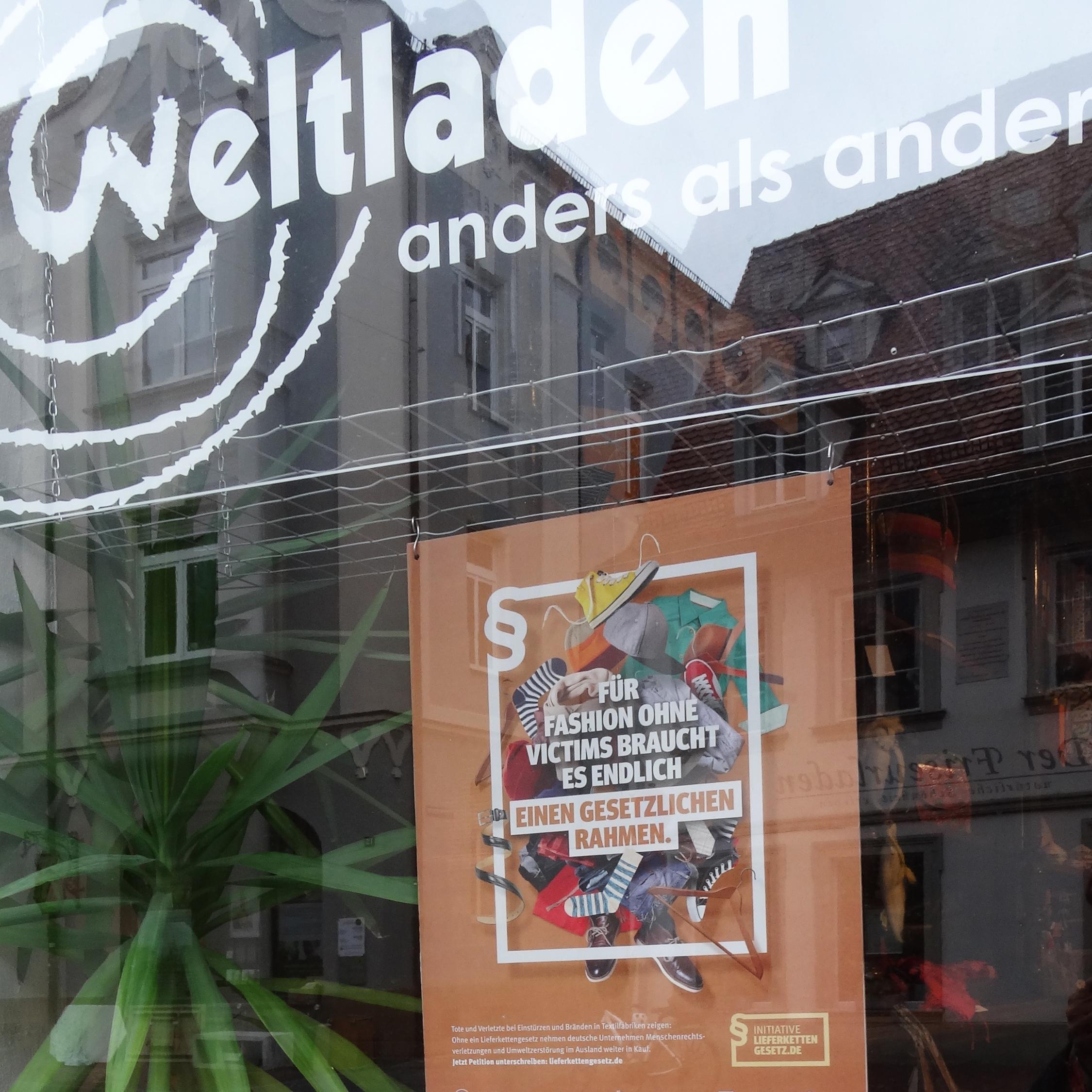 Weltladen Bamberg Lieferkettengesetz