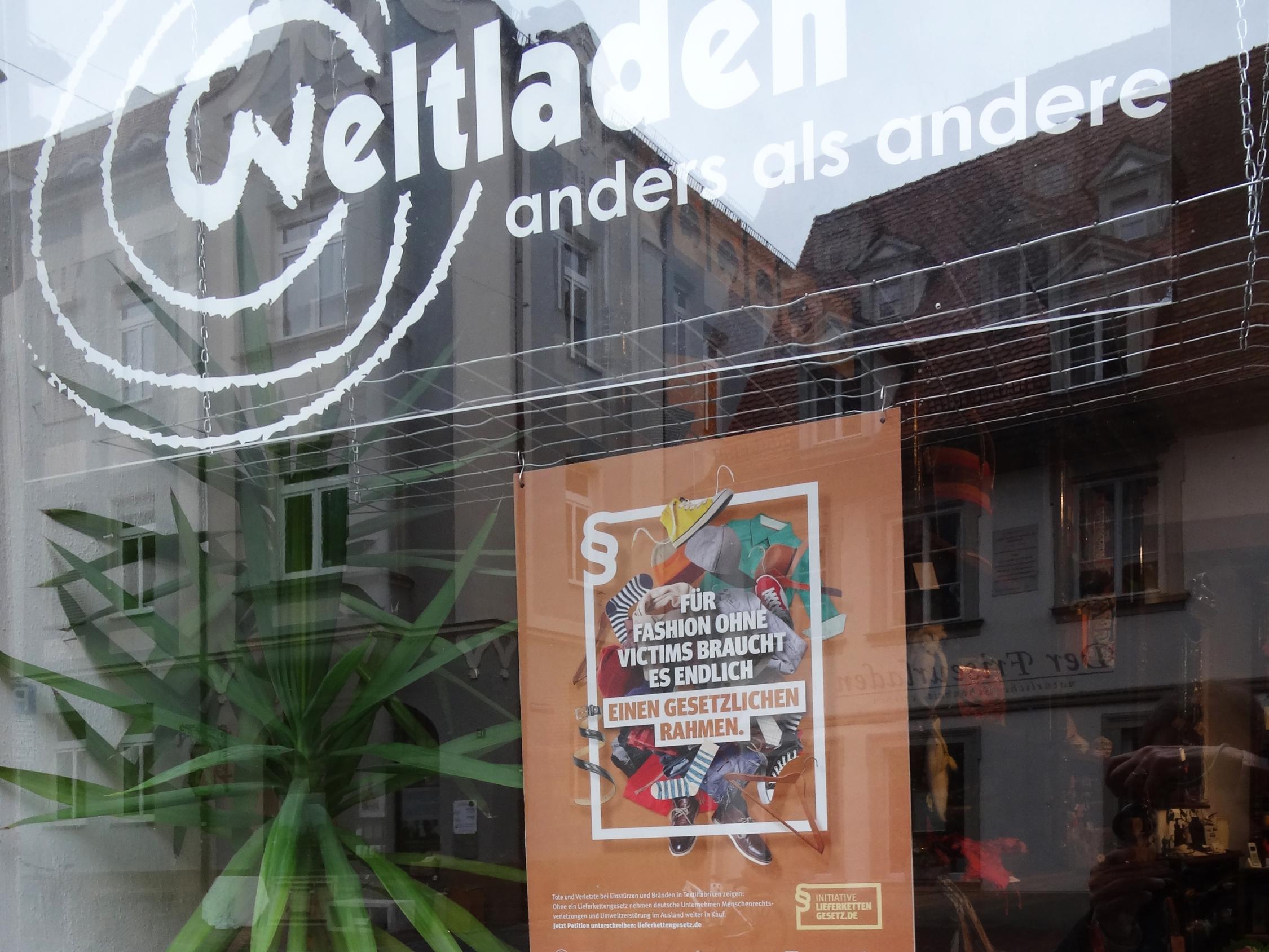 Weltladen Bamberg Lieferkettengesetz