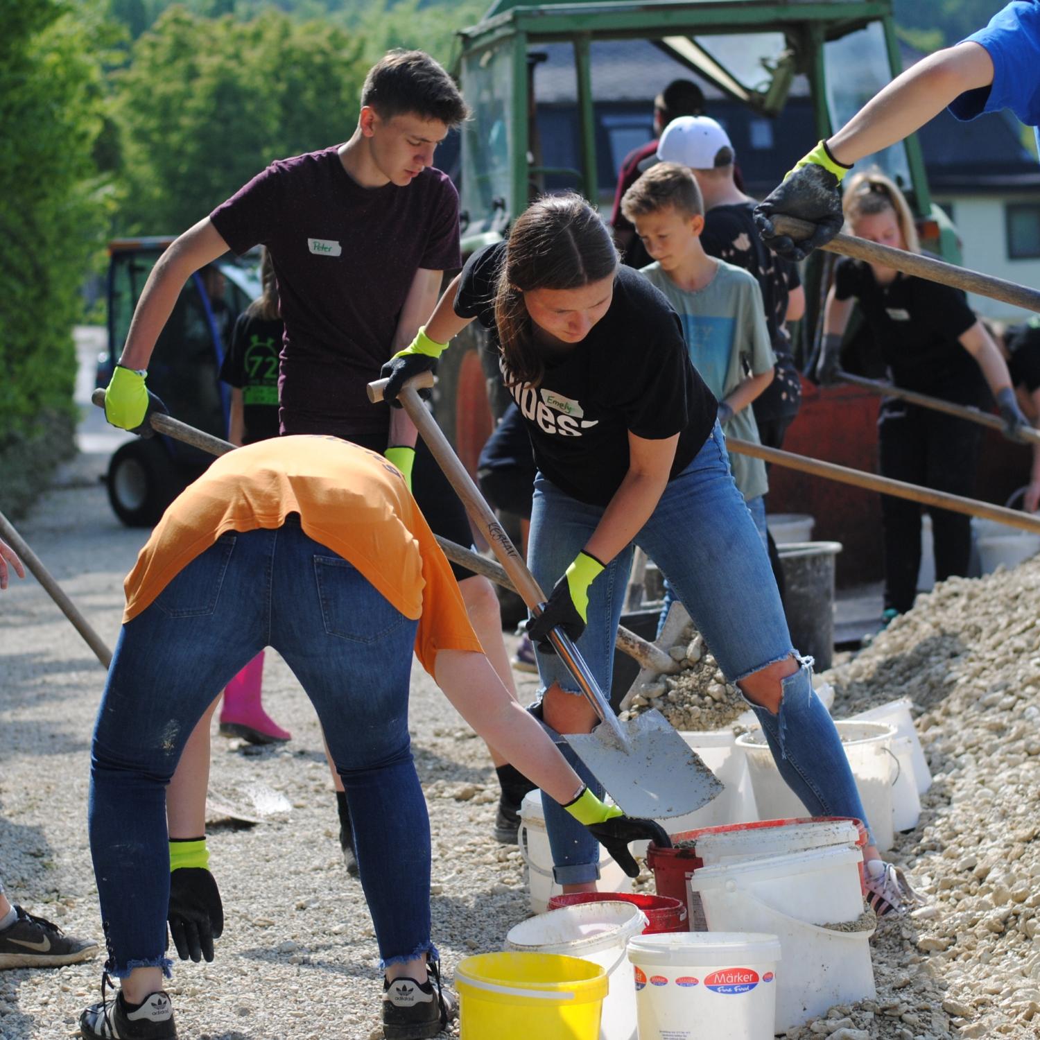 72-Stunden-Aktion 2019 'Und schickt der Himmel'