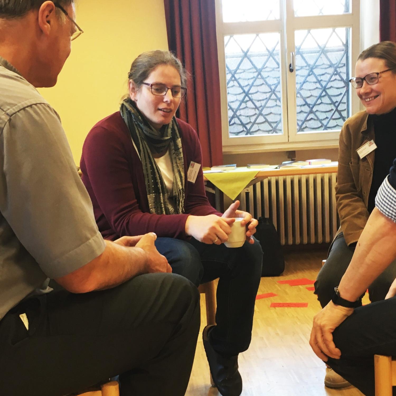 Jugendseelsorgerinnen und -seelsorger im Gespräch