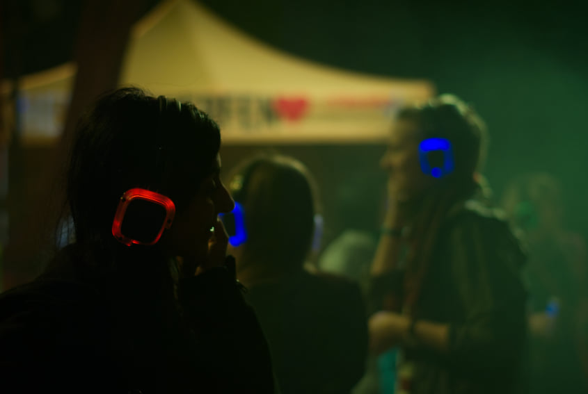 Kopfhörer Disco