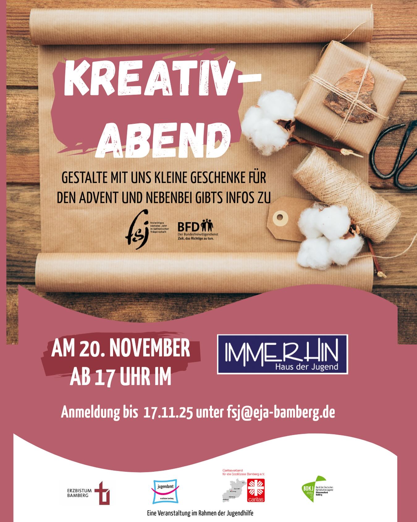 Kreativabend im IMMERHIN