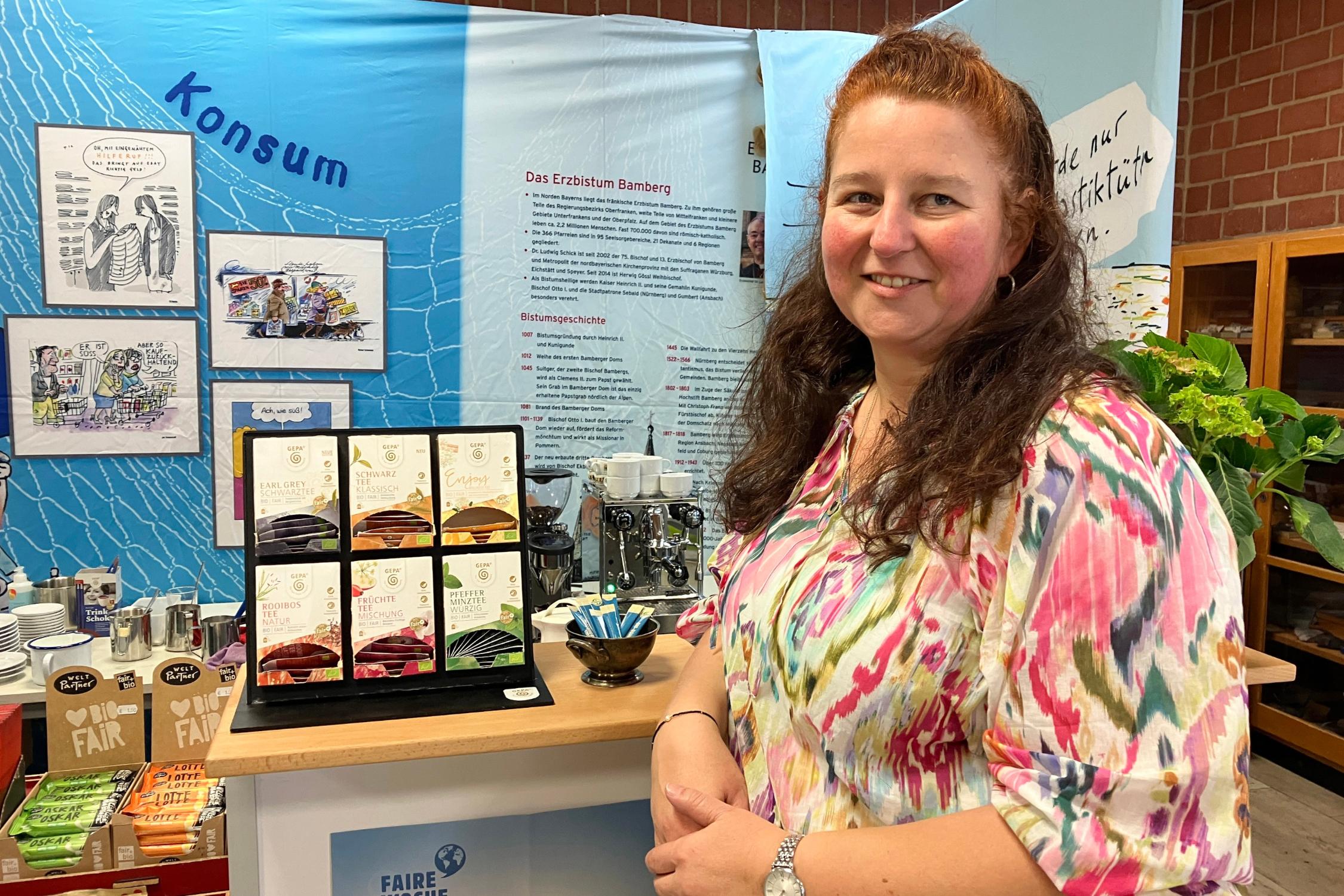 Lehrerin Constanze Hofmann hat das Projekt „Jetzt WELTfairÄNDERN!“ eingeladen.