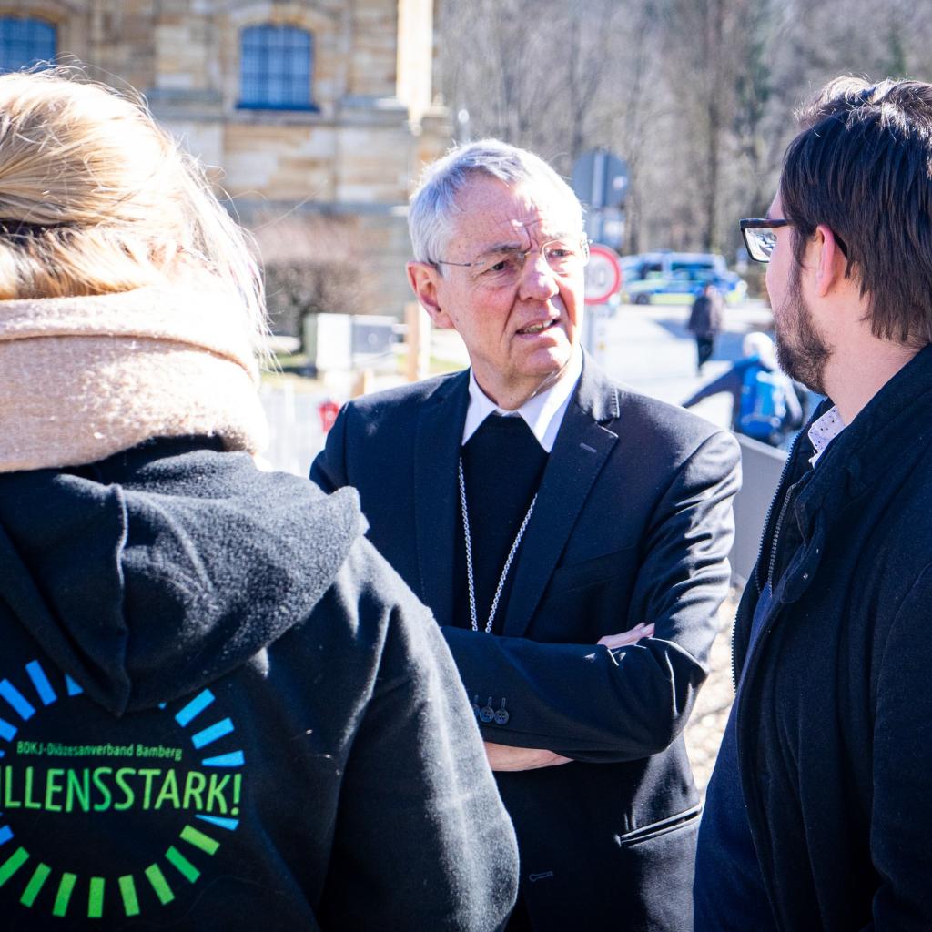 Ludwig Schick hat den BDKJ auch im Engagement für die Demokratie unterstützt.
