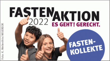 Misereor-Aktion und Logos 2022