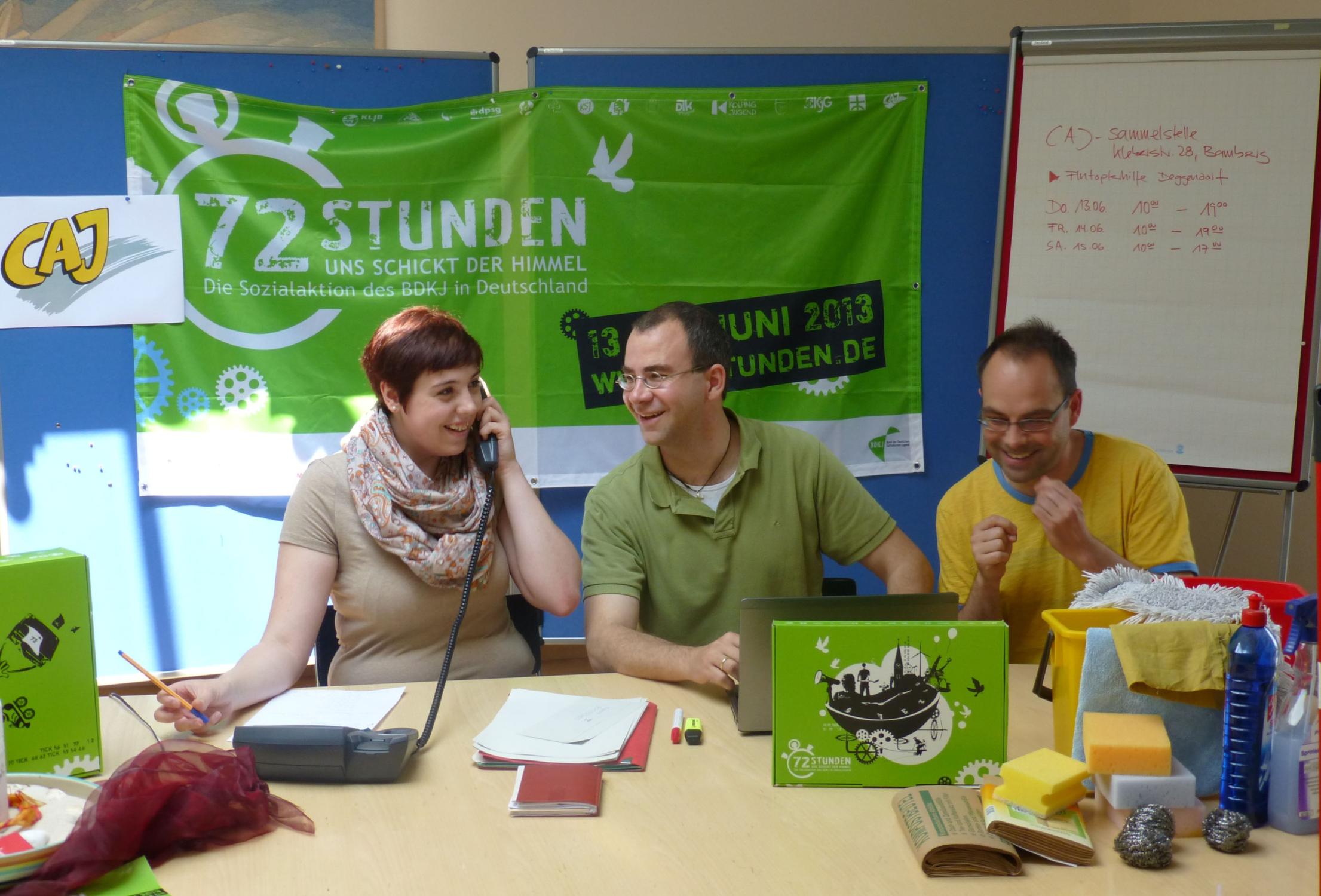 Hochwasser 72-Stunden-Aktion