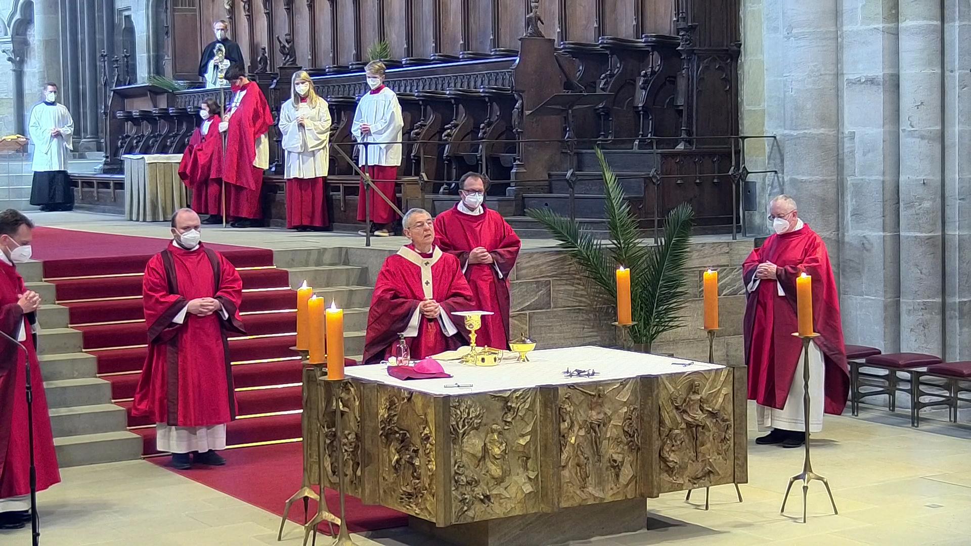 Palmsonntag im Bamberger Dom