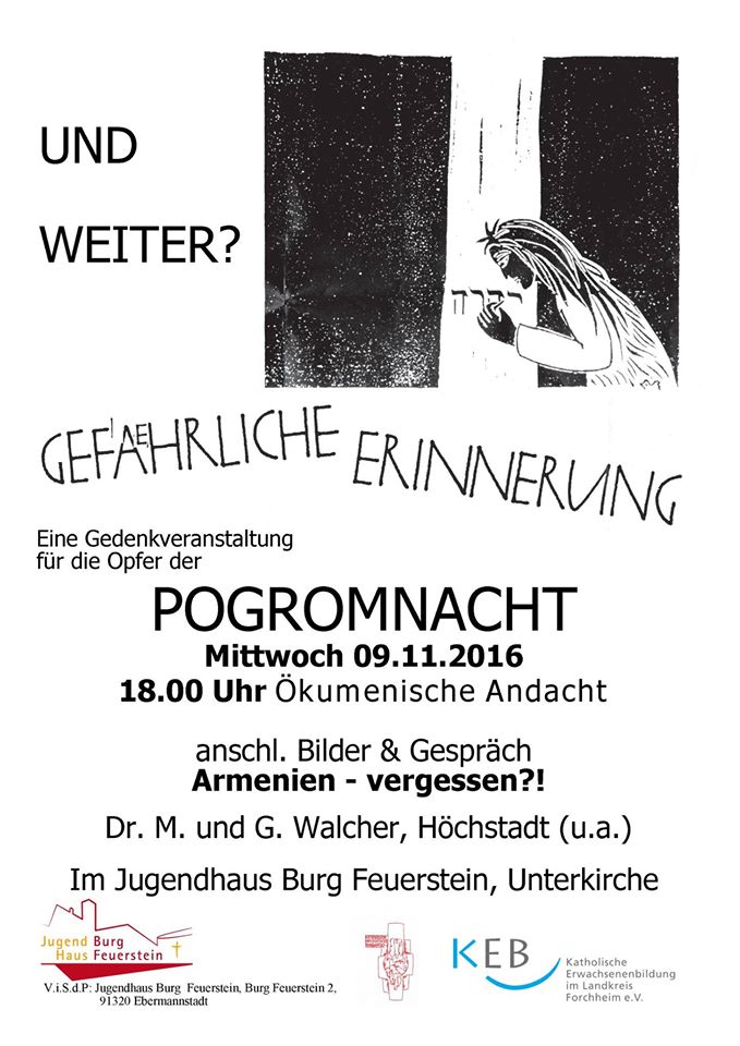 Plakat Gefährliche Erinnerung