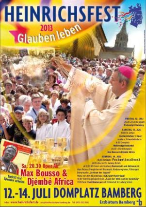 Plakat Heinrichsfest 2013