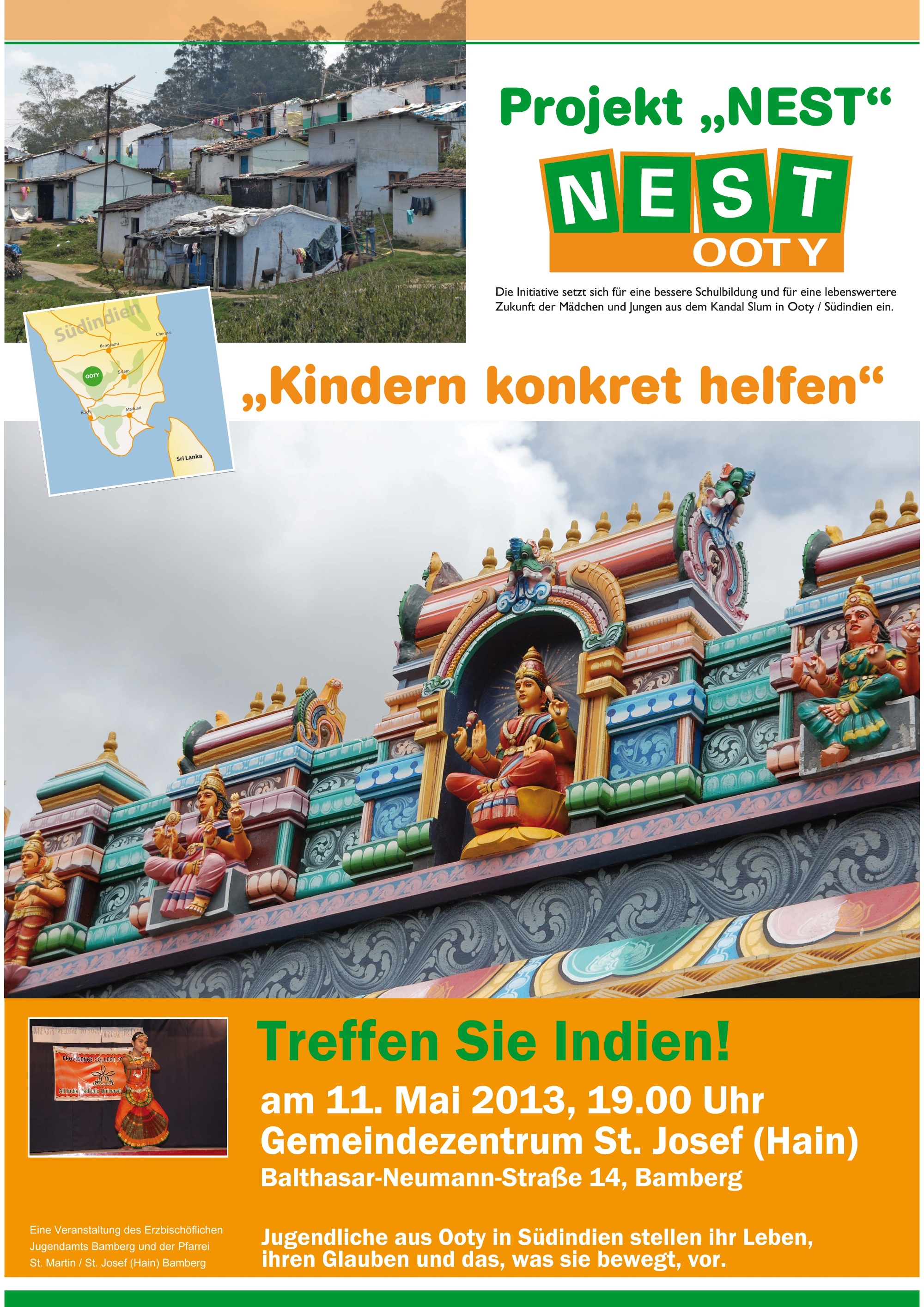 Plakat Indischer Kulturabend