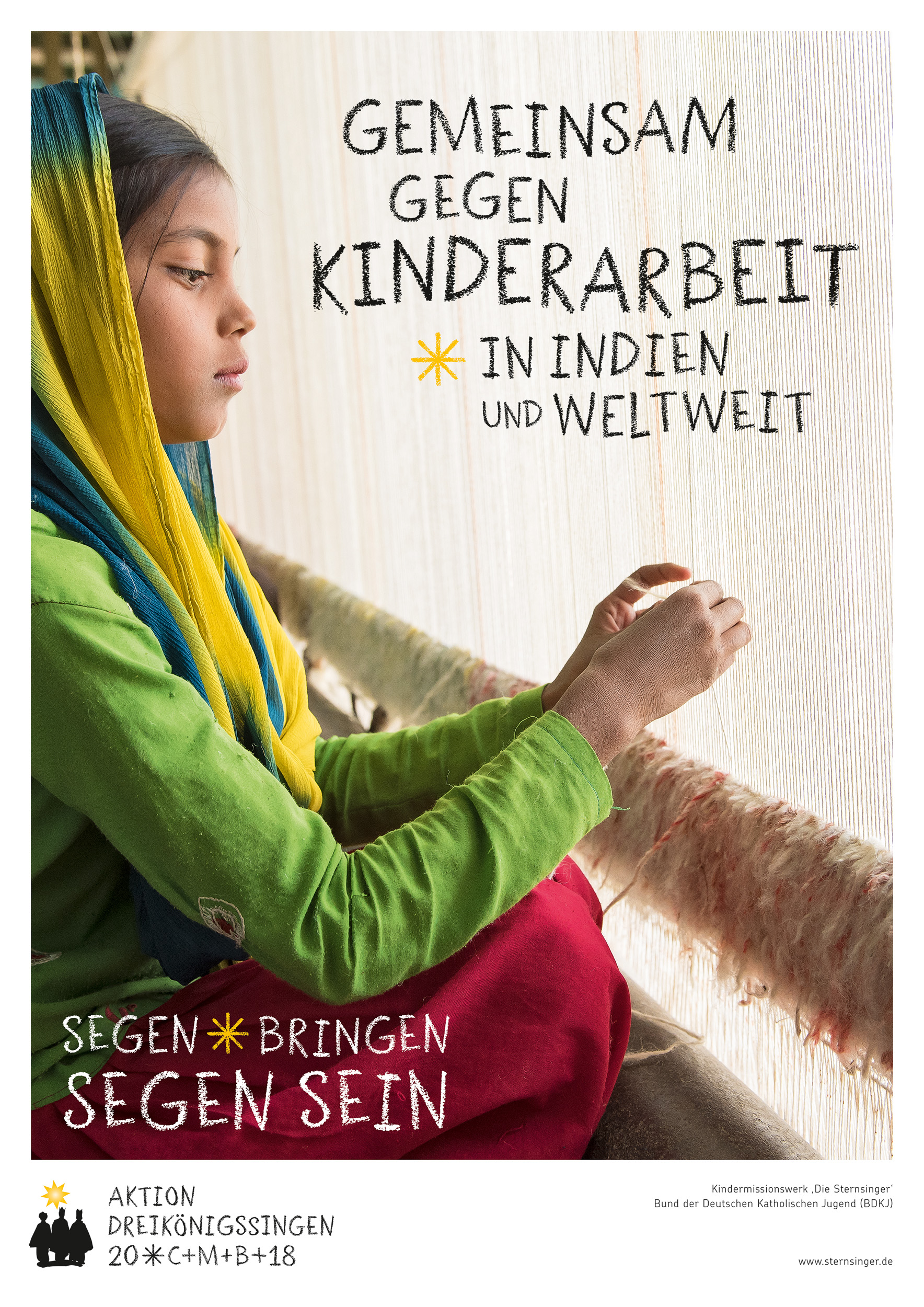 Plakat Sternsinger 2018