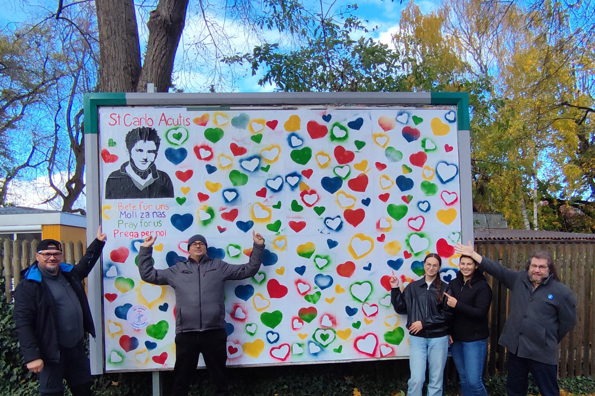 Plakatwand in Rothenburg