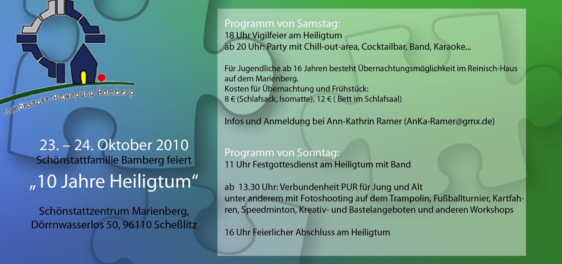 Schönstattjugend feiert
