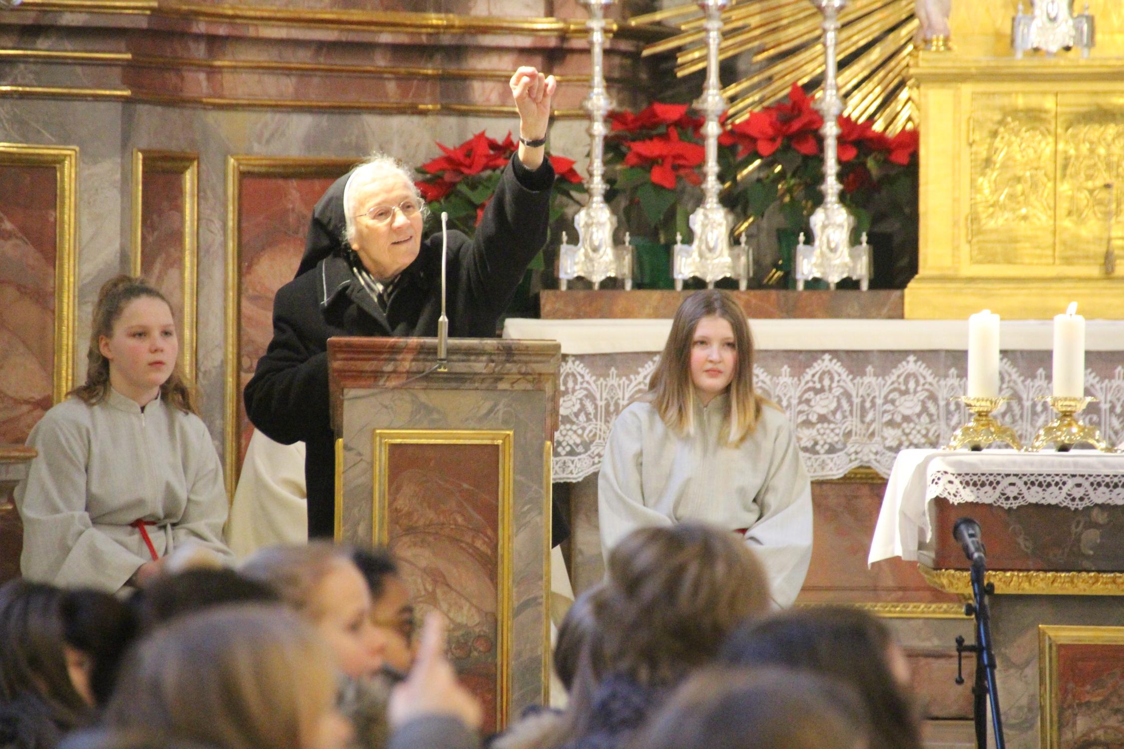 Gottesdienst Maria Ward Schulen Februar 2019