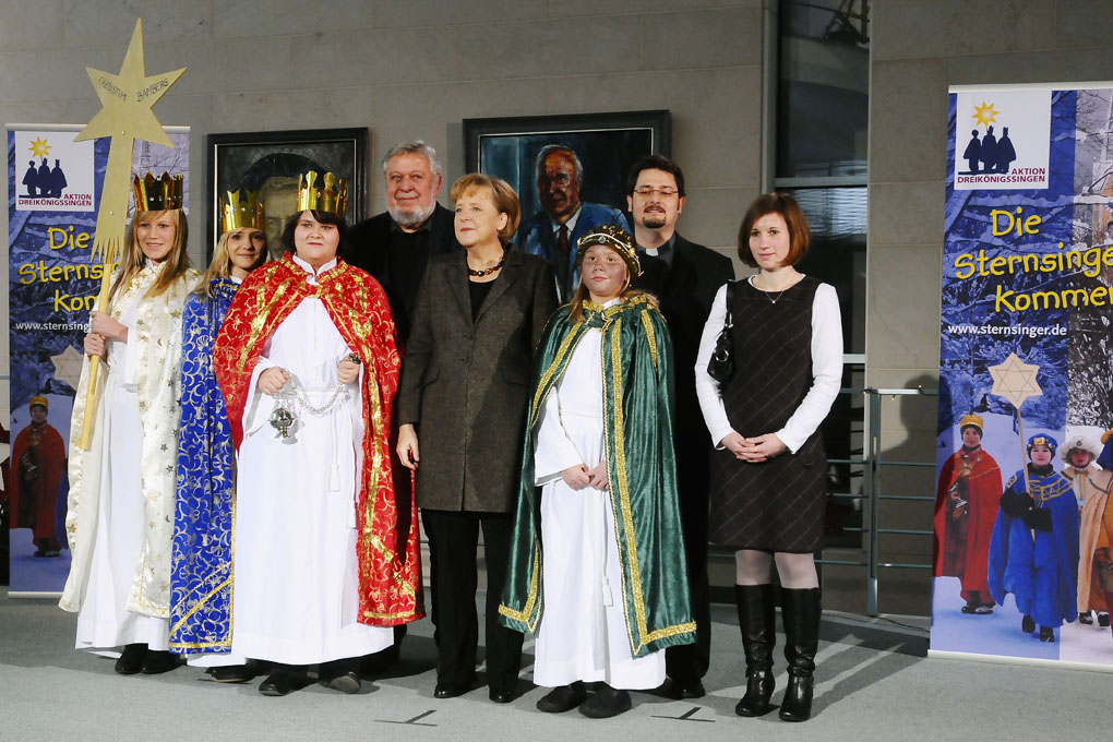 Sternsinger Kanzlerin