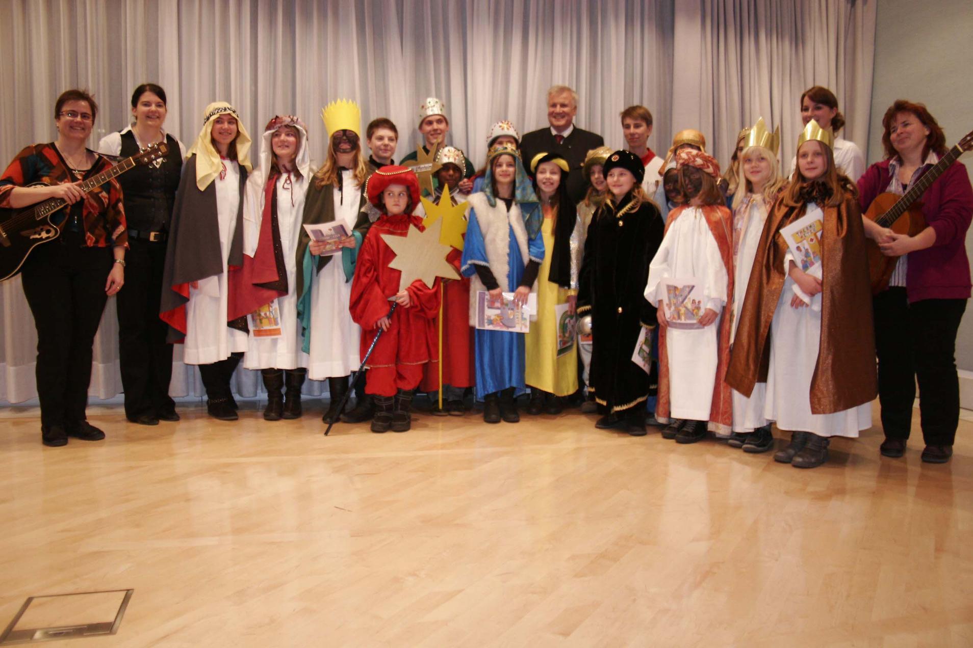 Empfang der Sternsinger in München