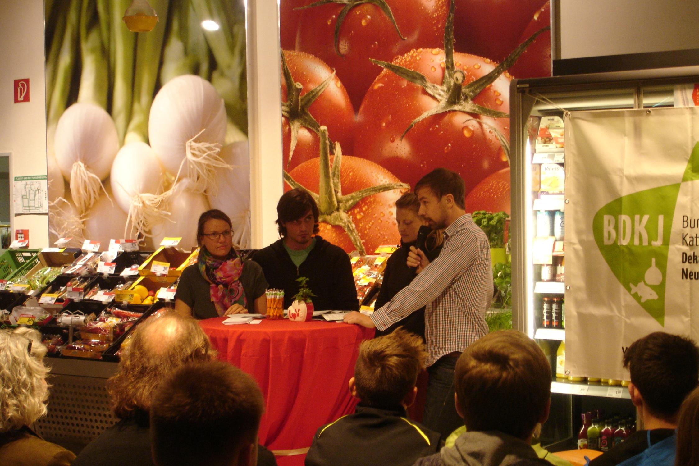 Supermarkt-Gottesdienst NEA