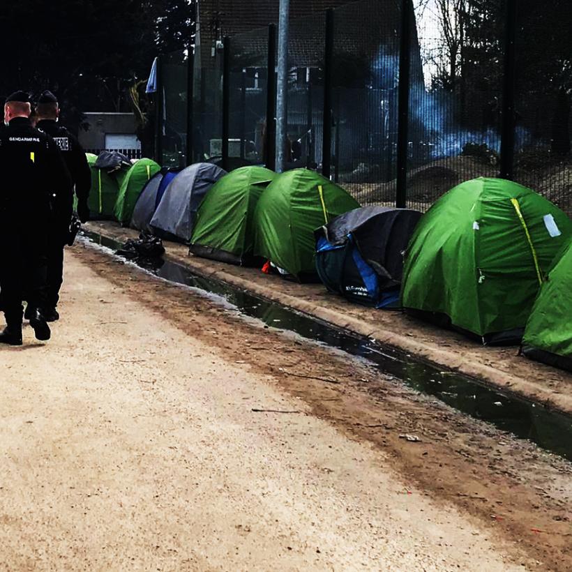 Flüchtlingslager in Calais