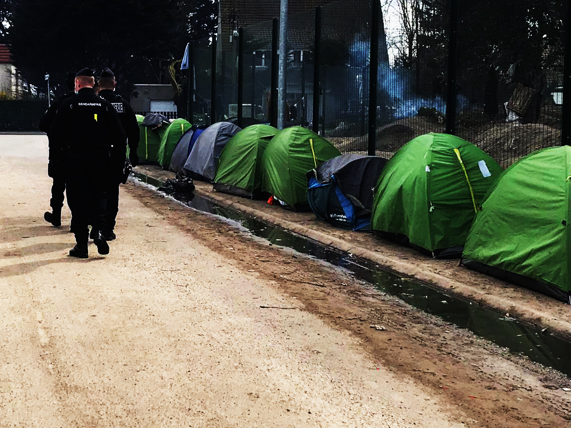 Flüchtlingslager in Calais