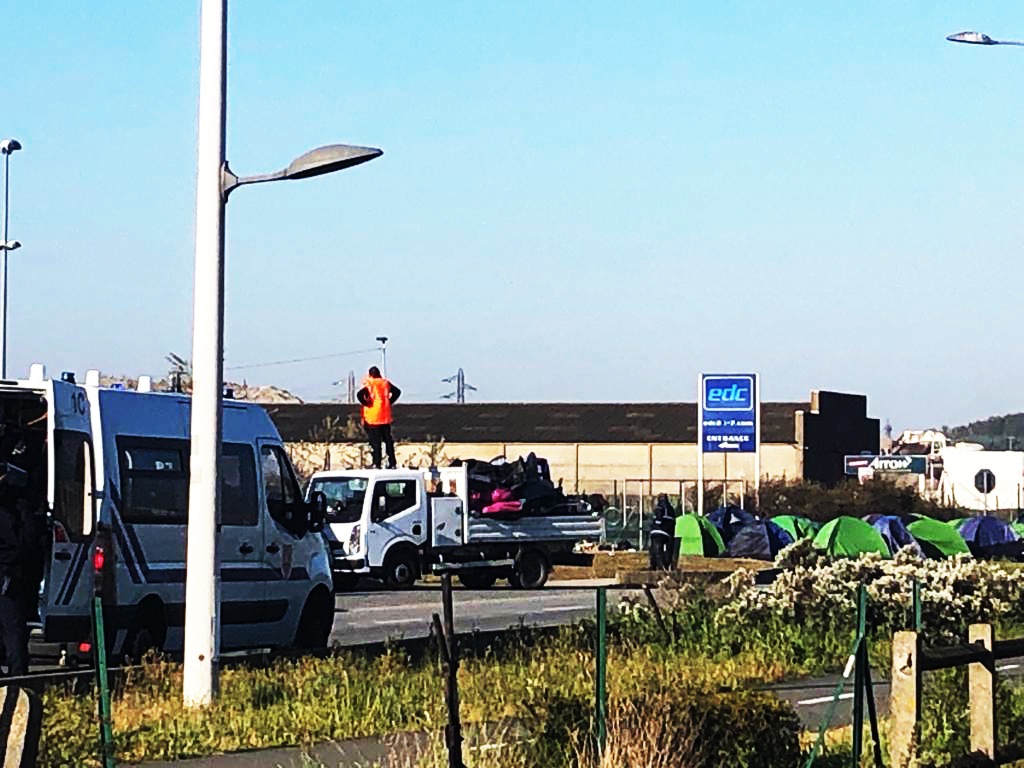 Flüchtlingslager in Calais