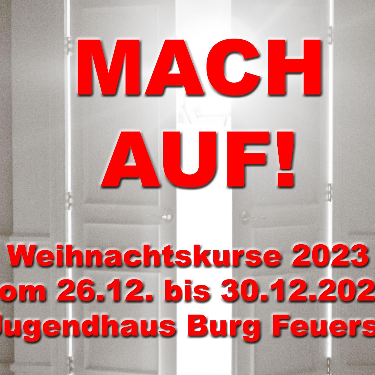 Weihnachtskurse 2023