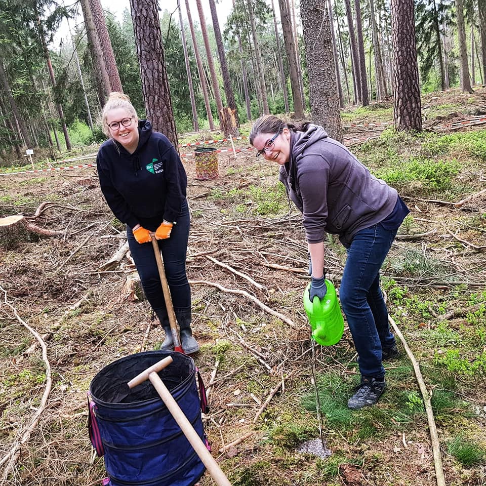 Der BDKJ Bayreuth macht mit beim Klimawald Bayreuth (72-Stunden-Aktion 2019)